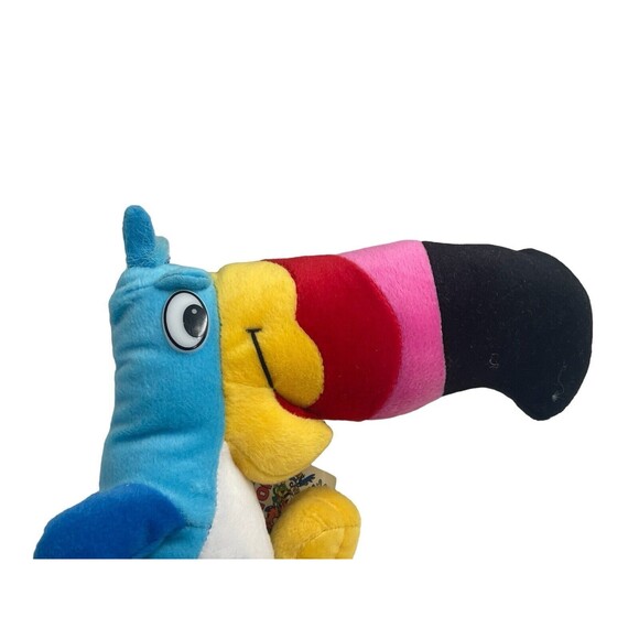 Toy Network Toucan Sam Kelloggs Team Tony Plush 12” Stuffed Animal Toy 2001 - Picture 15 of 16